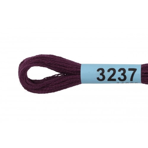 Нитки для вышивания "Gamma"    мулине  ( 3173-6115 )  100\% хлопок   24 x  8 м №3237 фиолетовый