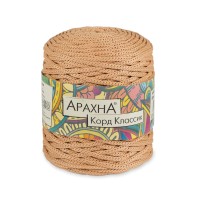 Пряжа ARACHNA "Cord Classic"   100\% полиэфир   3 шт. х  200 г ± 10 г  100 м ± 5 м №19 розово-бежевый