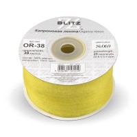 Лента капроновая 38 мм ( 1 1/2 ")  "BLITZ"   OR-38   22.8 м ± 0.5 м №069 оливковый