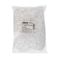 Кнопка "Micron"   POM-12 FL/500   Кнопки пластиковые   пластик  d 12 мм  500 шт. № 001 белый