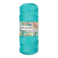 Пряжа ARACHNA "Cord Soft"   100\% полиэфир   3 шт. х  230 г ± 10 г  100 м ± 5 м №170 бирюзовый