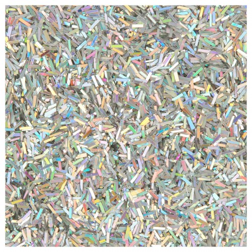 "Love2art"   Декоративные блестки "стружка"   GLI-03   0.2*1.5 мм  5 х  5 г  4.5 мл № 13 белый прозрачный/white clear
