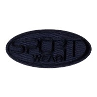 "Gamma"   Термоаппликация №07/5   5 шт №1742D sport wear синий 3x7 см