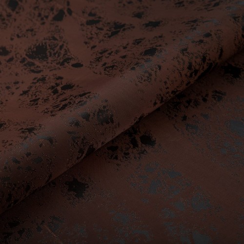 Ткань подкладочная "Gamma"   Taffeta с рисунком   ФАСОВКА   JTR   52\% полиэстер, 48\% вискоза   100 х  145 см ± 2 см №064 т.коричнево-коричневый