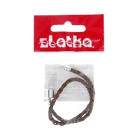 "Zlatka"   Браслет плетеный   RBL-01   21 см  5 шт  СК/Распродажа №09 коричневый