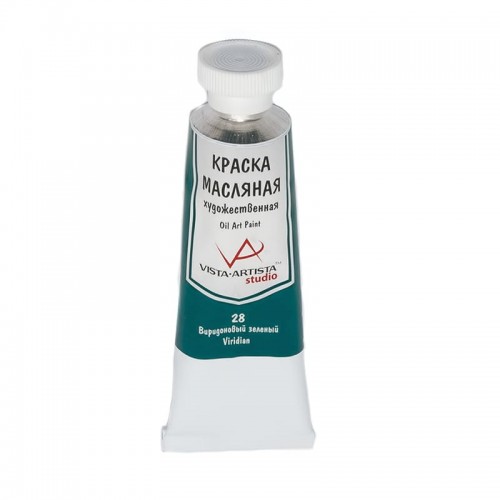 Краска масляная "VISTA-ARTISTA"   Studio   VAMP-45   45 мл  3 шт. 28 Виридоновый зеленый (Viridian Green)