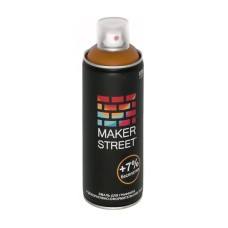 "MAKERSTREET"   Эмаль для граффити и декоративно-оформительских работ   MS400   400 мл 108 Охра