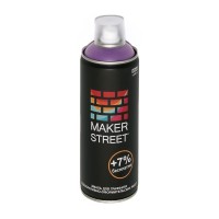 "MAKERSTREET"   Эмаль для граффити и декоративно-оформительских работ   MS400   400 мл 400 Аметистовый
