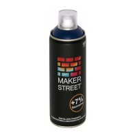 "MAKERSTREET"   Эмаль для граффити и декоративно-оформительских работ   MS400   400 мл 503 Темно-синий