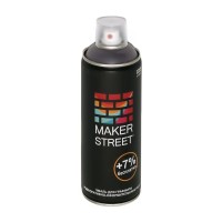 "MAKERSTREET"   Эмаль для граффити и декоративно-оформительских работ   MS400   400 мл 701 Темно-серый