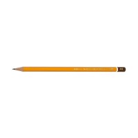"KOH-I-NOOR Hardtmuth"   Карандаш чернографитный технический 1500   заточенный   12 шт. 4H 150004H01170R