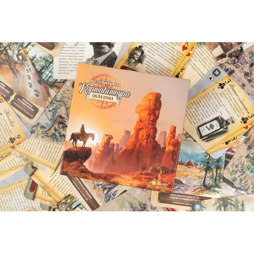 Игра настольная "Эврикус"   "Картавентура Оклахома"   BG-12080 .