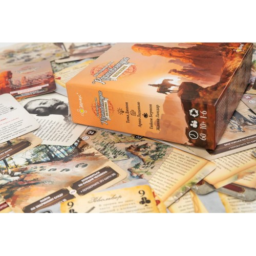 Игра настольная "Эврикус"   "Картавентура Оклахома"   BG-12080 .