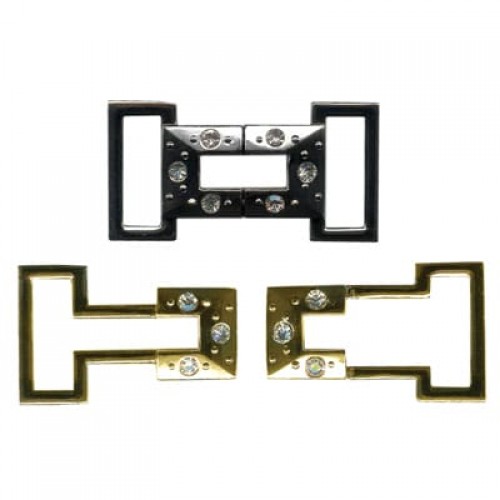 "Micron"   GH 1022   Застёжка   10 шт №06 под черный никель