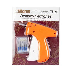 Этикет-пистолет   TS-01   "Micron"   в блистере пластик