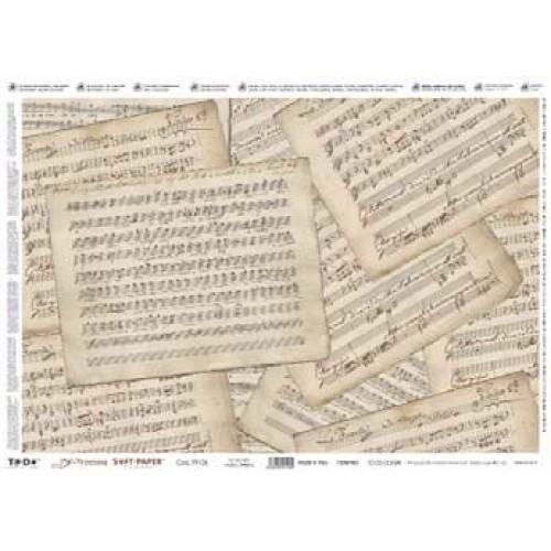 "To-Do"   бумага Mini Soft Precious   35 x 50 см  10 шт.  СК/Распродажа 99157 / TD002
