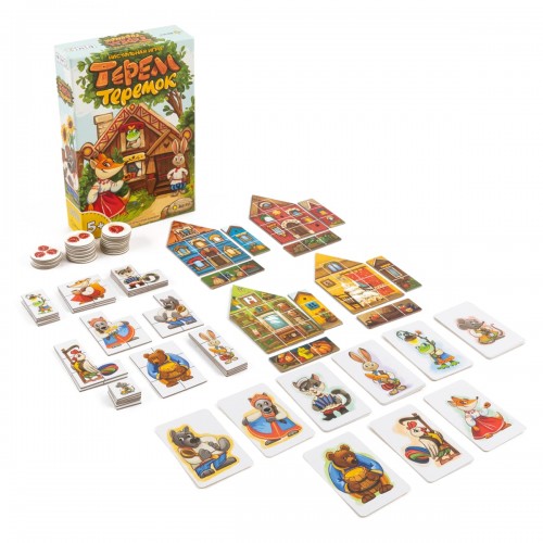 Игра настольная "Эврикус"   "Терем-теремок"   BG-12112 .