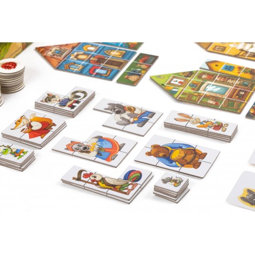 Игра настольная "Эврикус"   "Терем-теремок"   BG-12112 .