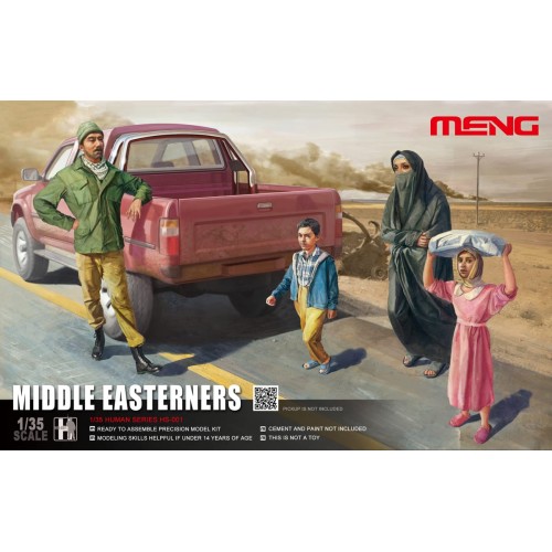 "MENG"   HS-001   "люди"  Middle Easterners 1/35