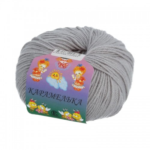 Пряжа Камтекс КТ "Карамелька"   100\% акрил   10 шт. х  50 г  175 м  063 шоколад