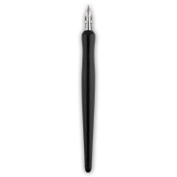 "VISTA-ARTISTA"   Littera   VPH-01   Перо для каллиграфии с держателем   15.3 см  5 шт. дерево+нержав.сталь