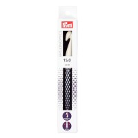 Для вязания "PRYM"   218494   крючок для вязания Ergonomics   пластик  d 15 мм  18.5 см  в картонной упаковке темно-фиолетовый