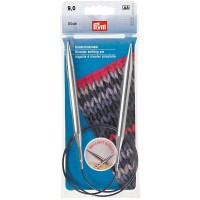 Спицы  PRYM 212224   круговые   латунь  d 9.0 мм  80 см  1 шт серебристые