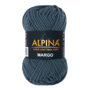 Пряжа ALPINA "MARGO"   100\% мериносовая шерсть   10 шт. х  50 г  75 м ± 4 м  СК/Распродажа №18 красный