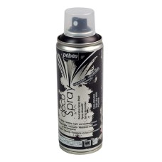 "PEBEO"   Краска с эффектом грифельной доски decoSpray (аэрозоль)   200 мл 094003 черный