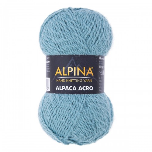 Пряжа ALPINA "ALPACA ACRO"   44\% мериносовая шерсть, 38\% акрил, 18\% альпака   4 шт. х  50 г  150 м ± 7 м №07 фиолетовый