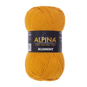 Пряжа ALPINA "KLEMENT"   80\% альпака, 20\% мериносовая шерсть   4 шт. х  50 г  300 м ± 10 м №25 св.бирюзовый
