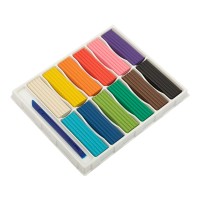 "Лео"   "Играй"   Пластилин классический   LPMC-0112   240 г ( в картонной упаковке )  12 цв. .