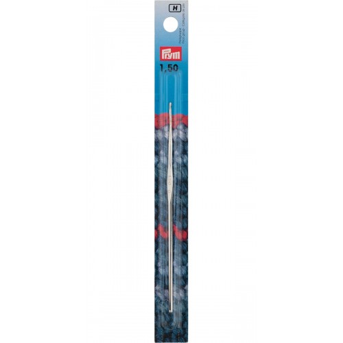 Для вязания "PRYM"   175843   крючок IMRA   сталь  d 1.5 мм  12.5 см  в блистере .