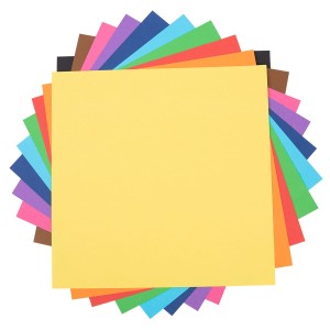 "Лео"   "Играй"   Цветная бумага для оригами   LPCP-01   20 х  20 см  10 л.  10 цв. .