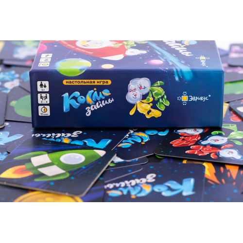 Игра настольная "Эврикус"   "Космозайцы"   BG-17067 .