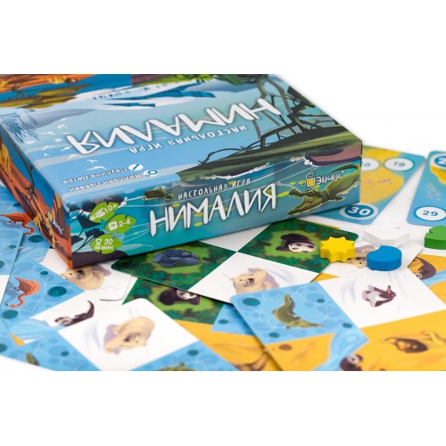 Игра настольная "Эврикус"   "Нималия"   PG-17351 .