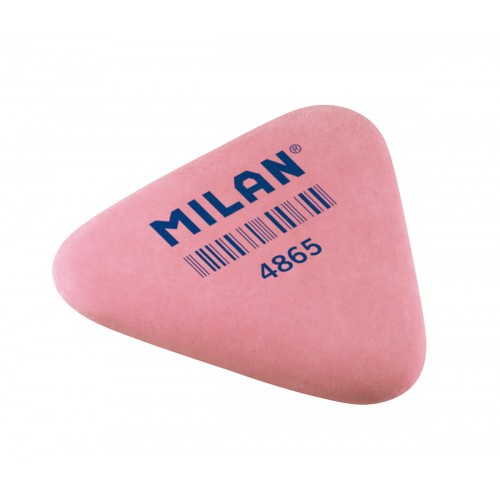 "Milan"   Треугольный гибкий ластик из синтетического каучука 4865   3,6 х 3,3 х 0.6 см  65 шт. CNM4865 в ассортименте