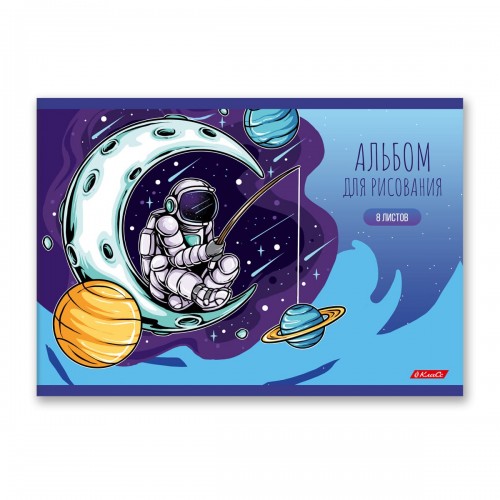 "Светоч"   8АЛСК4_1_3_9   Альбом для рисования   100 г/м2  A4   29 х  20.5 см  8 л.  на скобе   20 шт. 000680 Полёт в будущее