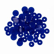 Кнопка "Micron"   POM-12/500   Кнопки пластиковые   пластик  d 12 мм  500 шт. № 007 синий
