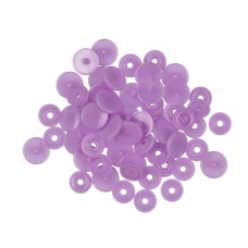 Кнопка "Micron"   POM-12/500   Кнопки пластиковые   пластик  d 12 мм  500 шт. № 013 фиолетовый