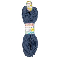 Пряжа ARACHNA "Macrame Rope"   70\% хлопок, 30\% полиэстер   3 шт. х  120 г ± 10 г  54 м ± 1 м №203 джинсовый