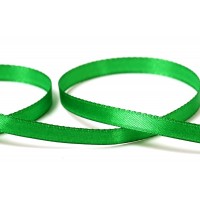 Лента атласная 6 мм ( 1/4 ")  "Gamma"   33 м ± 2 м №019 зеленый