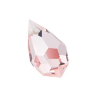 "PRECIOSA"   451-51-681   Подвеска  М.С.Drop   цветн.   10 х  6 мм  стекло   6 шт  в пакете бл.розовый (lt.rose 70020)