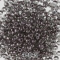Бисер Чехия круглый 4 10/0 2.3 мм 500 г 48049 (Ф250) серый