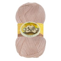 Пряжа ADELIA "TINA"   100\% акрил   5 шт. х  100 г  308 м ± 10 м №081 св.бежевый