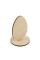 Заготовка для декорирования "Mr. Carving"   КЛ-04   Яйцо на подставке   фанера   5.5  х 5.5 х  8.5 см .