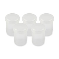 "Gamma"   Туба   T-062   пластик  d 4.2 см x 5.85 см  5 шт прозрачная