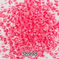 Бисер Чехия круглый 5 10/0 2.3 мм 500 г 38998 (Ф375) розовый