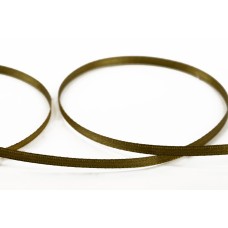 Лента атласная 3 мм ( 1/8 ")  "Gamma"   AL-3P   двухстор.   91.4 м №144 т.хаки