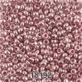 Бисер Чехия круглый 6 10/0 2.3 мм 500 г 18192 (Ф444) т.розовый/металлик